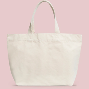 Reusable eco friendly tote bag